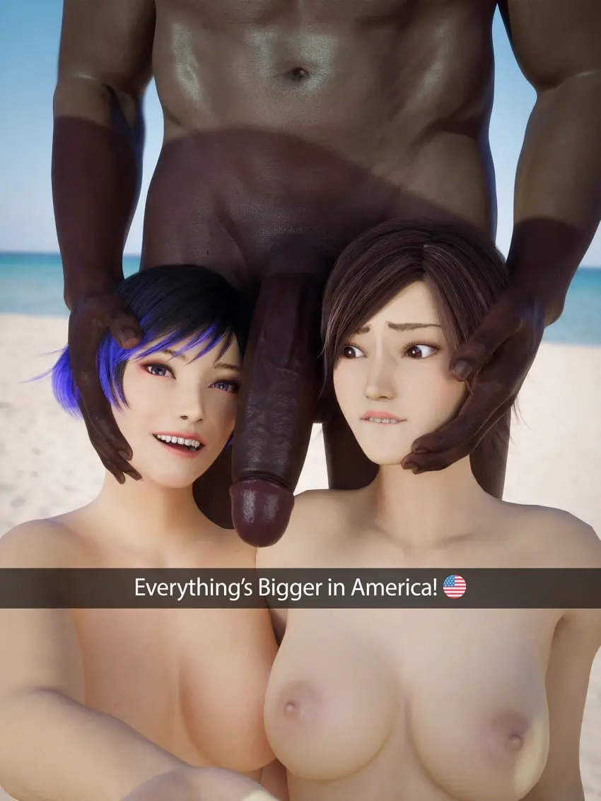 Image big_breasts,breasts,female,1boy,2girls,ffm_threesome,male,penis,straight,threesome,big_penis,female_focus,uncensored,biting_lip,dark-skinned_male,dark_skin,interracial,areola,areolae,beach,text,completely_nude,completely_nude_female,3d,3d_(artwork),selfie,completely_naked,asian,asian_female,tomboy,penis_awe,imminent_sex,completely_naked_female,cock_worship,size_talk,tekken,tekken_8,caption,taking_picture,kazama_asuka,3d_render,reina_mishima,currysfm,selfie_with_penis,penis_close_to_face