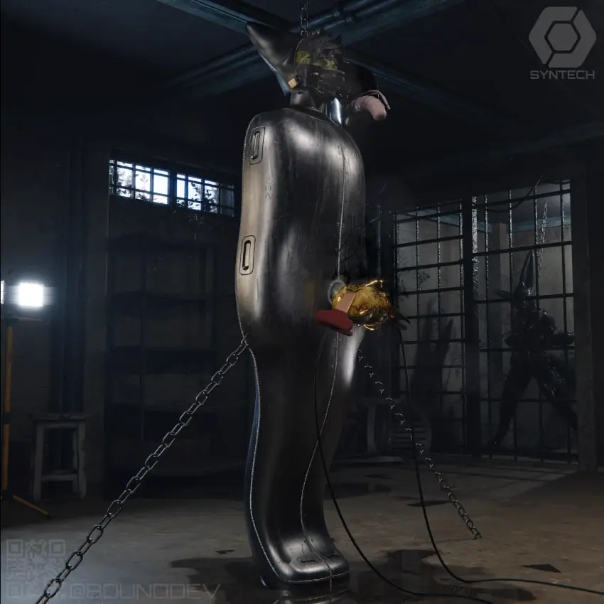 Image hi_res,solo,male,humanoid,balls,anthro,crying,absurd_res,bodily_fluids,canid,canine,fur,genitals,mammal,sex_toy,yellow_body,yellow_fur,dildo,asphyxiation,bondage,torture,hood,scar,tears,fox,chains,bound,breath_play,electrostimulation,ballbusting,cock_and_ball_torture,bruised,immobilization,genital_torture,metal,burning,bounddev,bruised_balls,encasement,fully_bound,nose_tube,pacthefox,permanent_encasement,matted_fur