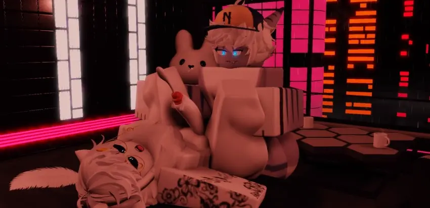 Image cum,male,penis,2boys,femboy,male/male,tagme,gay,3d,shark,shark_tail,roblox,robloxian,moth,lestialrr34