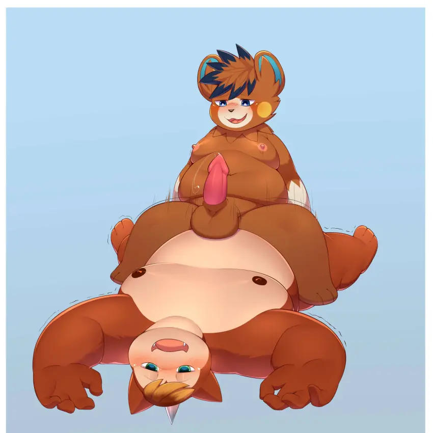 Image blush,female,hi_res,nipples,open_mouth,simple_background,blue_eyes,male,navel,penis,pokemon,pokemon_(species),furry,tongue,blue_background,sex,duo,erection,feet,pink_nipples,anal,anal_sex,cowgirl_position,male/male,belly,teeth,balls,size_difference,anthro,tan_body,green_eyes,absurd_res,nintendo,penetration,sharp_teeth,fur,genitals,mammal,snout,horn,motion_lines,smaller_male,2024,white_body,from_front_position,4_fingers,fingers,brown_fur,toes,animal_genitalia,glans,markings,sheath,tuft,blue_inner_ear,tan_fur,brown_body,gloves_(marking),white_fur,overweight,larger_male,rodent,generation_1_pokemon,highlights_(coloring),moobs,overweight_male,emanata,3_toes,sciurid,generation_9_pokemon,prick_ears,inner_ear_fluff,countershading,on_bottom,on_top,brown_nipples,facial_tuft,border,white_border,cheek_tuft,snorlax,blue_highlights,cheek_spots,countershade_snout,jake_(jakiepour148),orange_highlights,orange_inner_ear_fluff,pawmot,solairi_(onefattycatty),tolild,underbite