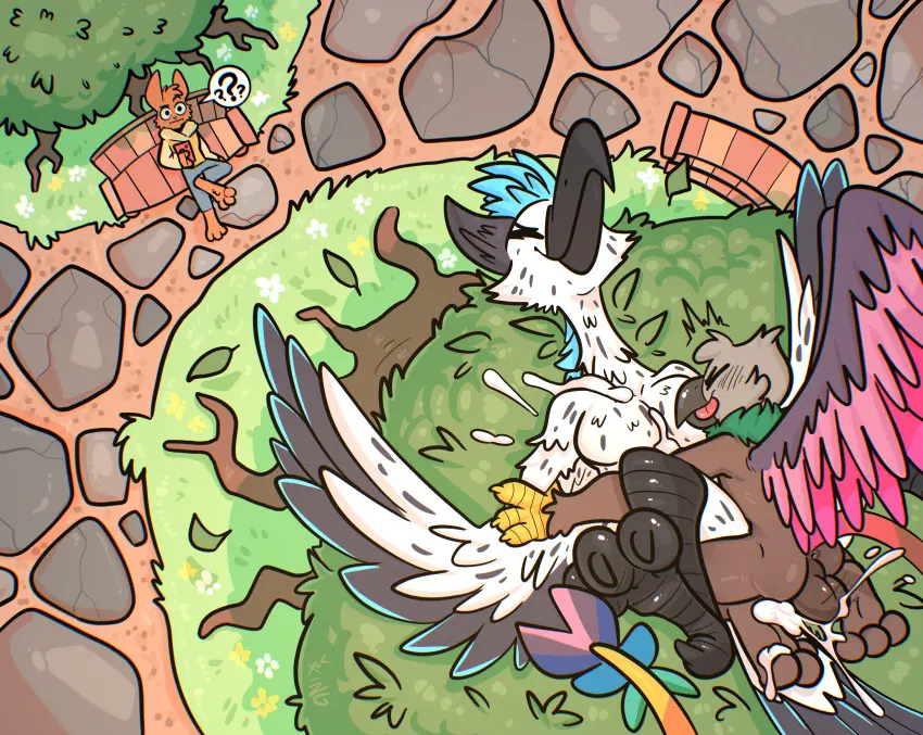 Image breasts,female,hi_res,smile,blue_hair,cum,male,nude,penis,tail,tongue_out,lying,on_back,tongue,ass,sex,feet,balls,hair,male/female,feathered_wings,feathers,wings,anthro,cum_in_pussy,cum_inside,anus,mythology,feet_up,vaginal_penetration,penis_in_pussy,absurd_res,closed_eyes,ejaculation,looking_pleasured,missionary_position,penetration,genital_fluids,orgasm,bodily_fluids,fur,genitals,grey_body,mammal,black_skin,yellow_body,black_body,female_penetrated,male_penetrating,white_body,green_body,cumshot,tree,from_front_position,avian,beak,bird,feather_hair,green_feathers,humanoid_genitalia,male_penetrating_female,duo_focus,toes,penile,plant,tuft,mythological_creature,brown_body,lagomorph,leporid,rabbit,pink_body,group,yellow_skin,perineum,penile_penetration,pink_fur,anthro_penetrated,anthro_on_anthro,white_feathers,4_toes,featureless_breasts,question_mark,3_toes,tail_tuft,cum_on_chest,anthro_penetrating,anthro_penetrating_anthro,pseudo_hair,brown_feathers,talons,winged_arms,gryphon,mythological_avian,black_beak,pink_feathers,xing1,back_wings,crane_(bird),grey_beak,grey_feathers,gruiform,in_tree
