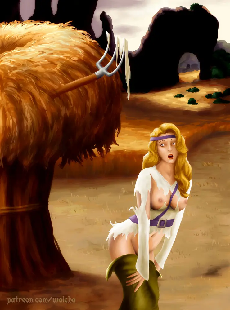 Image 1girls,big_breasts,breasts,female,big_ass,blonde_hair,partially_clothed,the_legend_of_kyrandia,zanthia_(the_legend_of_kyrandia),wolchenka