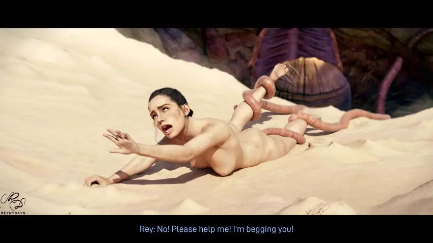 Image 1girls,breasts,exposed_breasts,female,hi_res,nipples,nude,ass,feet,nude_female,absurd_res,3d,blender,humiliation,tentacle,public,soles,defeated,dirty,begging,toes,star_wars,public_nudity,imminent_rape,defeated_heroine,public_exposure,panic,imminent_vore,tentacle_grab,enf,begging_for_mercy,only_one_naked,ashamed,fear,humiliated,rey,sarlacc,reynydays,dragged