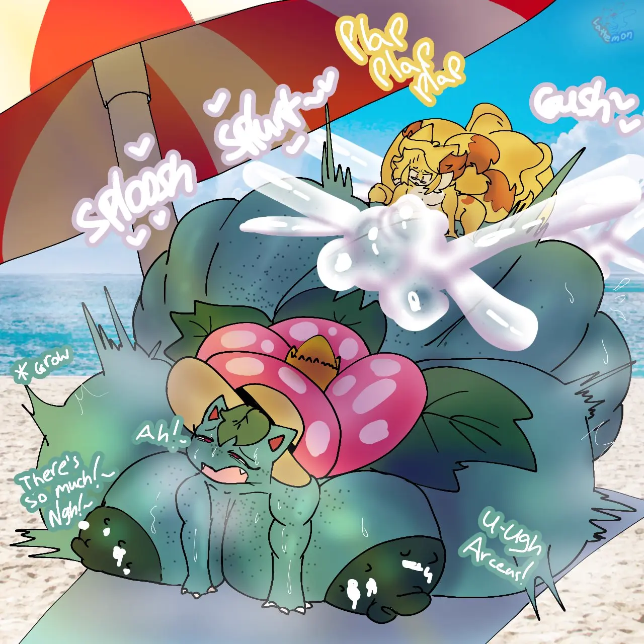 Image big_breasts,breasts,female,hi_res,cum,pokemon,pokemon_(species),furry,big_ass,bubble_butt,huge_ass,sex,thick_thighs,wide_hips,huge_breasts,tagme,cumflation,inflation,cumflated_belly,small_but_hung,pokémon_(species),hyper_cumflation,fennekin,lattemon,lattemon_(character),venusaur