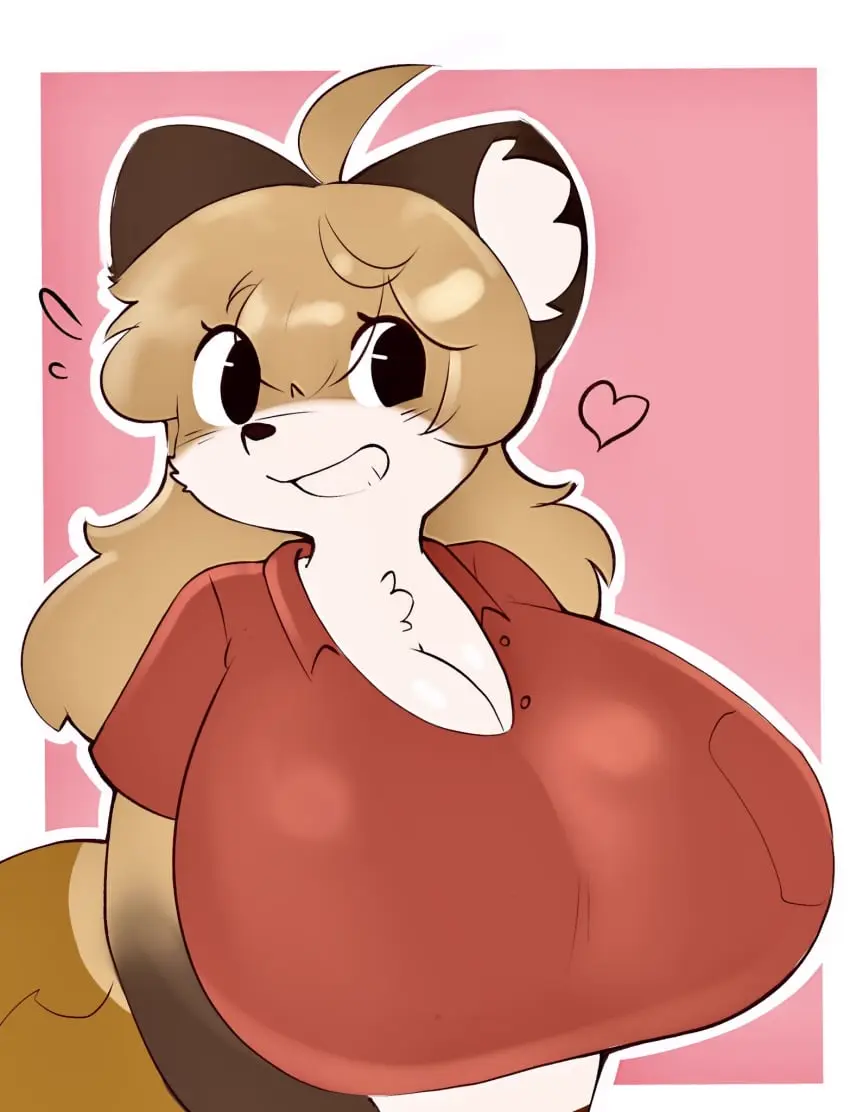 Image big_breasts,breasts,female,furry,cleavage,huge_breasts,tagme,fujiko_(inazuma_kat),inazuma_kat