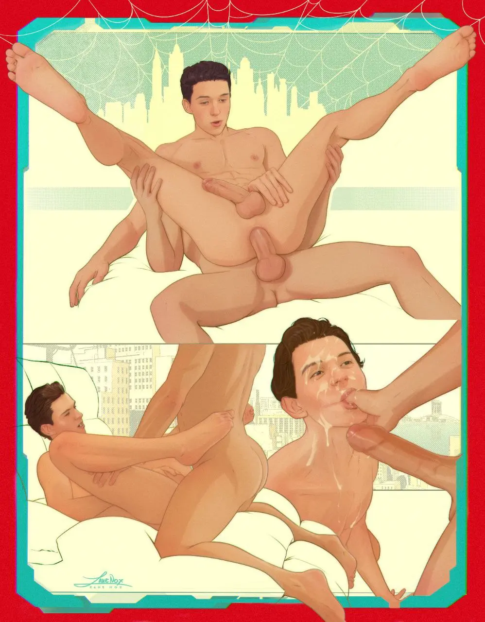 Image cum,male,ass,big_ass,big_butt,bubble_ass,bubble_butt,feet,2boys,male_only,yaoi,balls,pose,gay,fucked_senseless,big_balls,fingering,submissive_male,big_thighs,submissive,back_view,fucked_from_behind,fingers,fucked_silly,fingering_pussy,horny,breeding,marvel,marvel_comics,marvel_cinematic_universe,spider-man,spider-man_(series),spider-man_(tom_holland),tom_holland,breeding_slave,slave,toying_self,fucked_into_submission,zane_nox