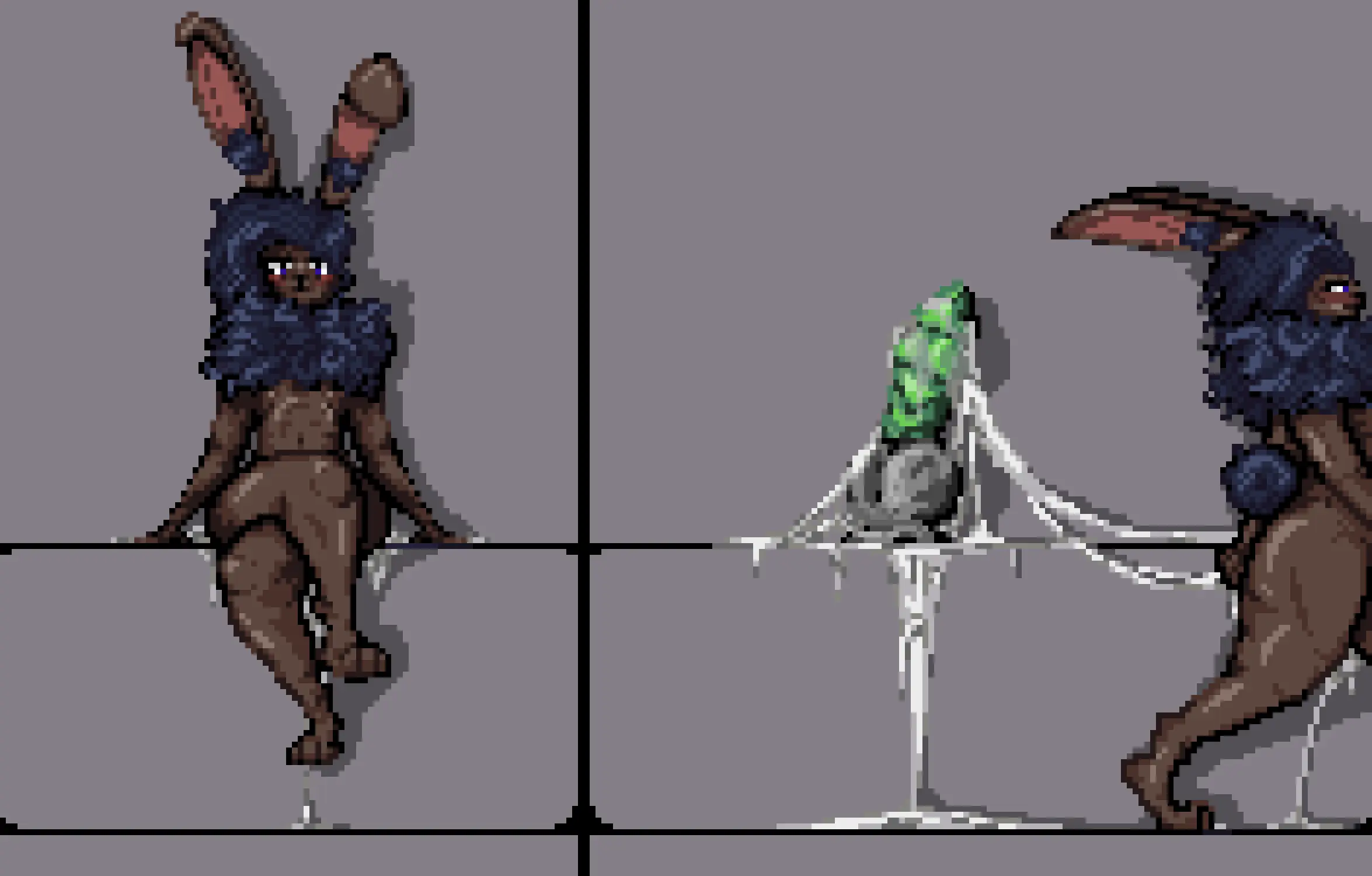 Image blush,hi_res,highres,looking_at_viewer,solo,1boy,black_hair,male,nude,furry,big_butt,dark_skin,implied_penetration,anal,femboy,anthro,naked,original,purple_eyes,gay,bunny_ears,masturbation,fur,sex_toy,dildo,stomach_bulge,anal_juice,big_thighs,bunny_tail,dripping,brown_fur,knot,lagomorph,pixel_art,dildo_in_ass,huge_dildo,knotted_dildo,lube,knotting,anal_masturbation,bunny_boy,dildo_sitting,yoyo,yoyospps,dildo_reveal,lube_drip