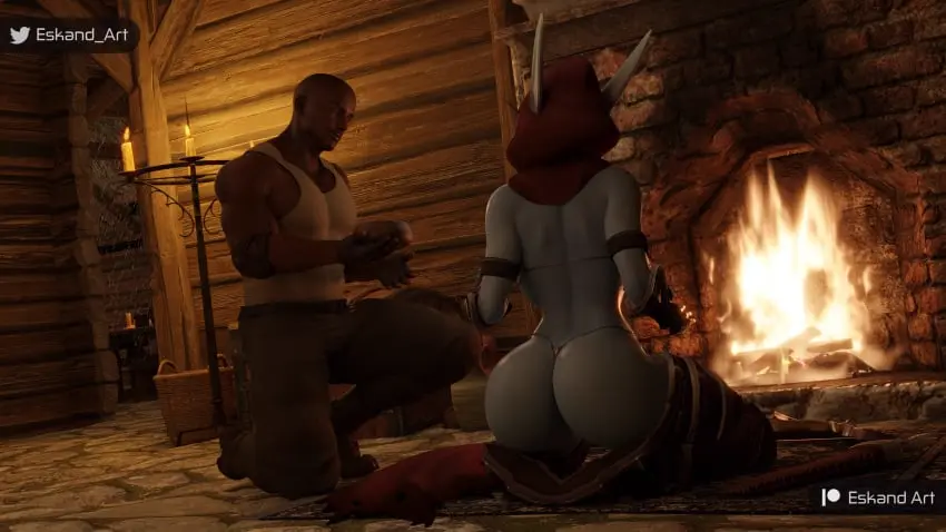 Image 1girls,big_breasts,breasts,female,human,1boy,male,big_ass,thick_thighs,voluptuous,kneeling,athletic,dark-skinned_male,dark_skin,interracial,muscular,muscular_male,wide_hips,blonde_hair,voluptuous_female,warcraft,world_of_warcraft,3d,micro_bikini,interspecies,athletic_female,nipple_slip,blizzard_entertainment,blue_skin,undead,human_(world_of_warcraft),forsaken,sylvanas_windrunner,undead_(warcraft),eskandart