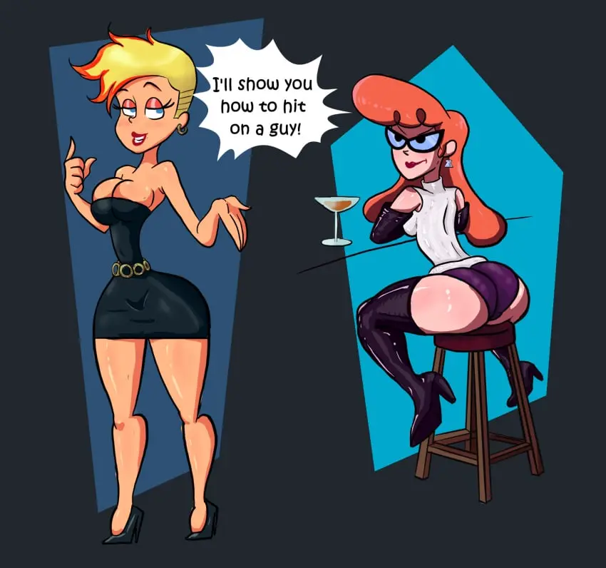 Image breasts,female,thighhighs,panties,huge_ass,thick_thighs,wide_hips,huge_breasts,dress,high_heels,thin_waist,rule_63,genderswap_(mtf),genderswap,jenny_test,johnny_test,johnny_test_(series),parody,dexter's_laboratory,dexter,dextra,gearfou,gearthefae