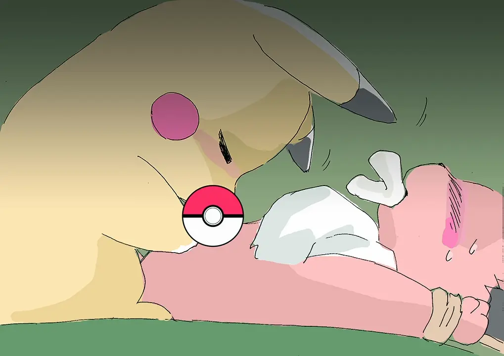 Image blush,male,nude,oral,pokemon,pokemon_(species),sweat,lying,on_back,sex,duo,fellatio,side_view,sitting,censored,closed_eyes,ambiguous_gender,nintendo,bodily_fluids,yellow_body,penile,bound,eevee,generation_1_pokemon,pokeball,rope,pikachu,arms_tied,male/ambiguous,2018,red_cheeks,get_it_go,pokeball_censor,towel_in_mouth