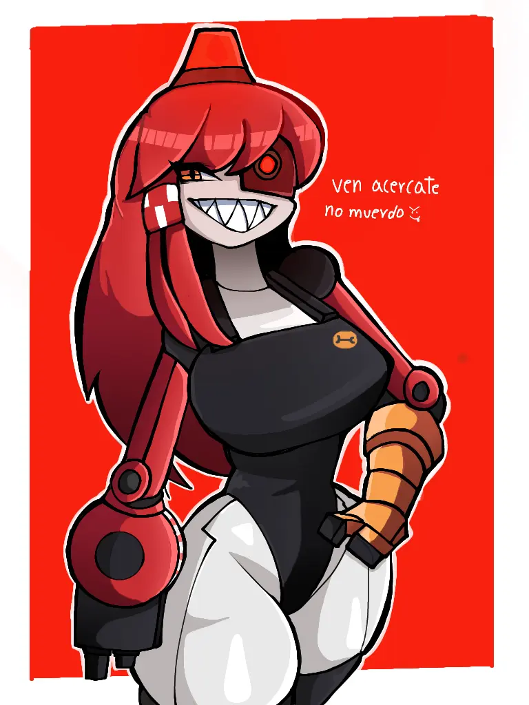 Image solo,2d,tagme,shark_teeth,team_fortress_2,valve,valve_(company),kagekao,mimi_sentry,sentry_(team_fortress_2),sentry_turret,tf2