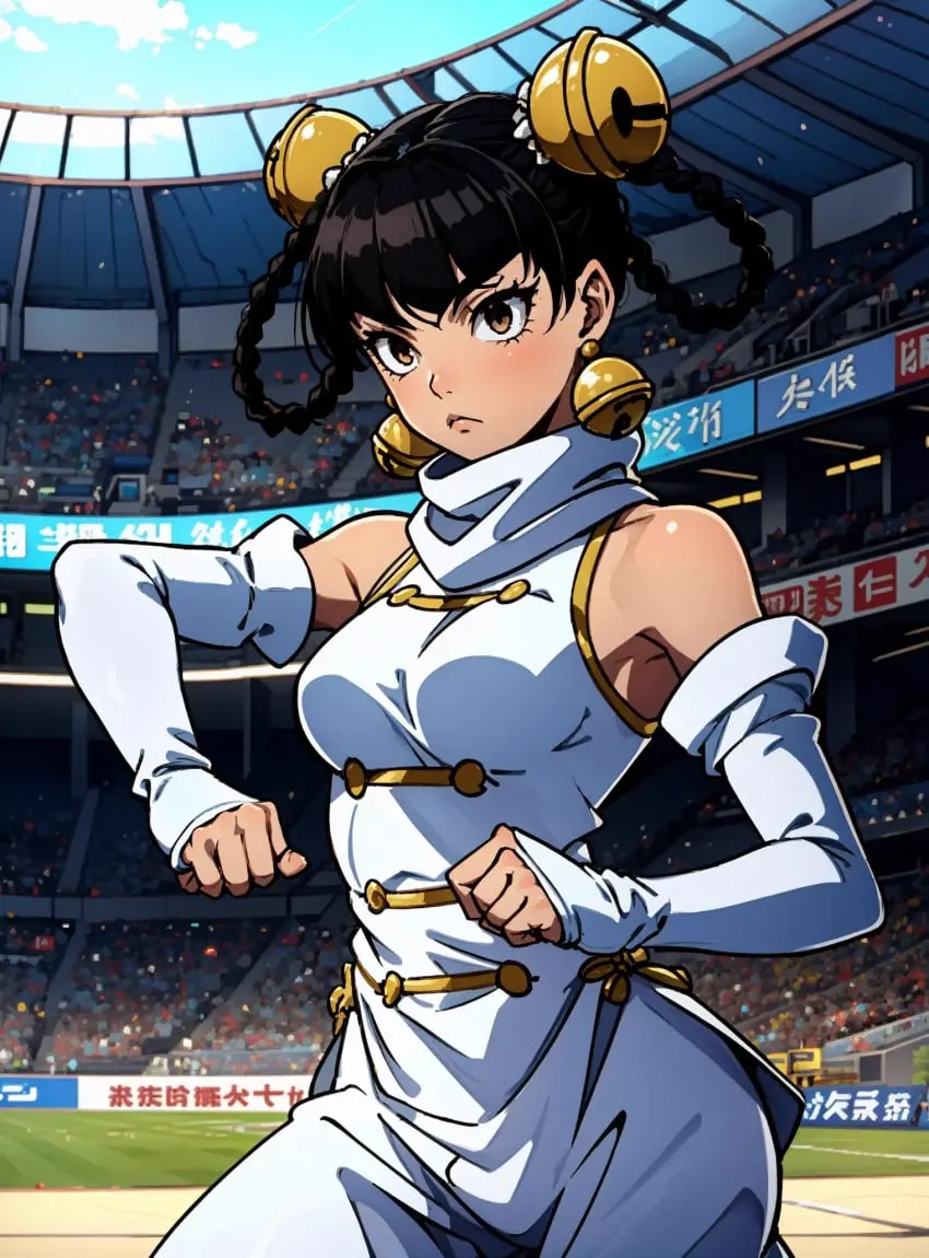 Image 1girls,female,looking_at_viewer,ai_generated,one-punch_man,makimass_ai,lin_lin_(one-punch_man)