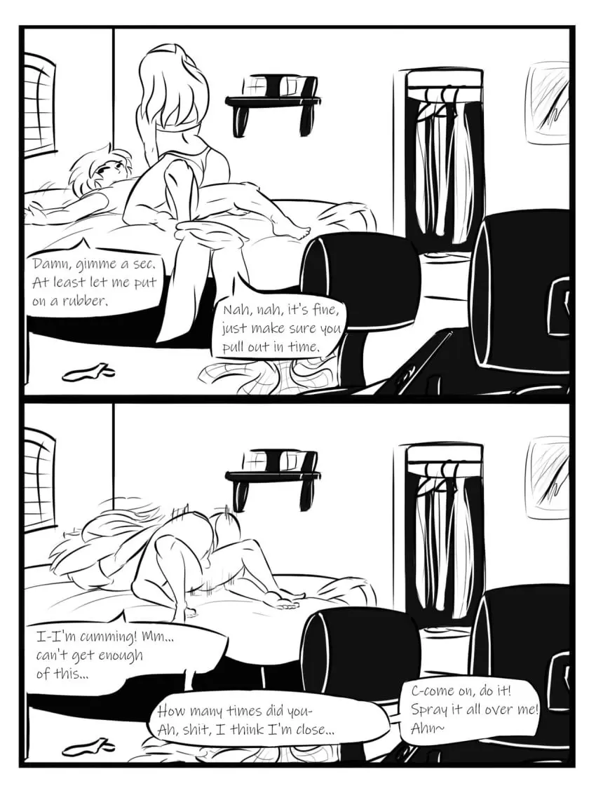 Image female,couple,husband_and_wife,wife_and_husband,cute,comic,couple_(romantic),chubby,chubby_female,wife,wholesome,wholesome_sex,husband,asexualhub,bisexualhub,dork,dork_girl,dorky,dorky_girl,lewddoodler,my_wife_is_a_pretty_cool_dude