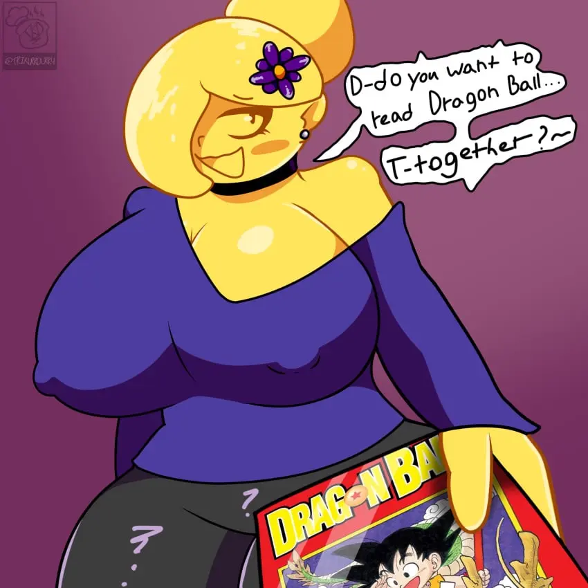Image big_breasts,blush,breasts,female,shiny_skin,simple_background,choker,earrings,thick_thighs,hair_over_one_eye,flower_in_hair,cleavage,digital_drawing_(artwork),digital_media_(artwork),eyebrows_visible_through_hair,pov,dialogue,english_text,nipples_visible_through_clothing,artist_logo,nipple_bulge,talking_to_viewer,hair_bun,nervous,nervous_smile,english,food,english_dialogue,food_humanoid,manga,butter,butter_girl,eye_covering_bang,food_girl,handing_over_manga,tkd