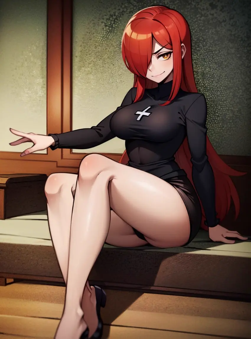 Image female,looking_at_viewer,ai_generated,video_games,skullgirls,makimass_ai,parasoul