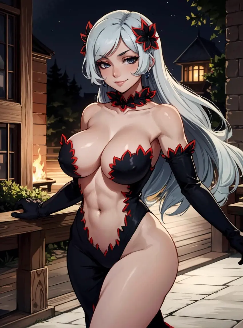 Image female,looking_at_viewer,ai_generated,dungeon_ni_deai_wo_motomeru_no_wa_machigatteiru_darou_ka,makimass_ai,freya_(danmachi)