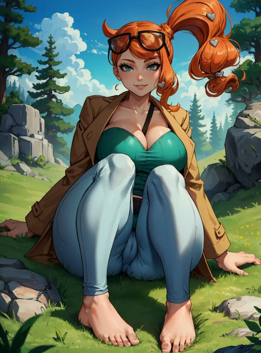 Image female,looking_at_viewer,pokemon,ai_generated,makimass_ai