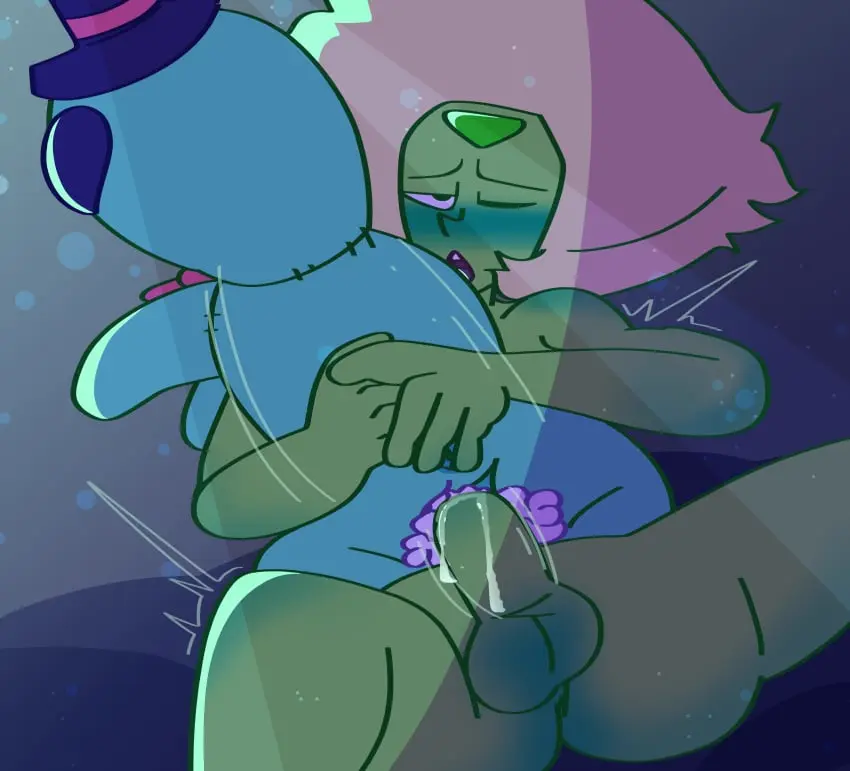 Image blush,open_mouth,solo,cum,nude,penis,big_penis,sex,1futa,erection,futanari,humanoid,humanoid_penis,intersex,balls,cum_in_pussy,cum_inside,anus,blonde_hair,green_skin,one_eye_closed,sitting,futa_only,self_upload,masturbation,futa_sans_pussy,motion_lines,erect_penis,2024,green_body,nude_futa,humanoid_genitalia,alien,plushie,cartoon_network,embrace,gem_(species),steven_universe,peridot_(steven_universe),futa_masturbation,plushophilia,drawinecchi,drawinecchi2,dust,stuffed_toy