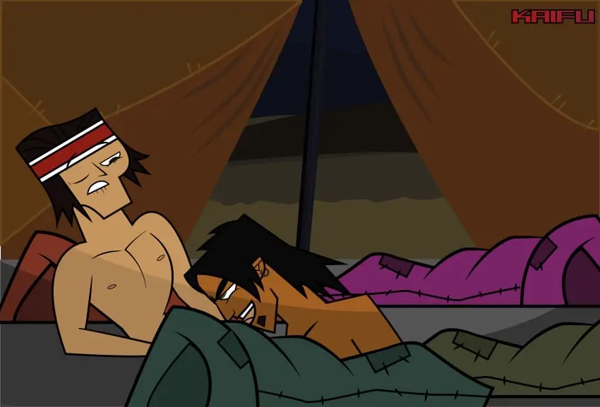 Image licking_penis,male,penis,biting_lip,male_only,yaoi,tagme,gay,blowjob,night,total_drama_island,source_request,alejandro_burromuerto_(tdi),tent,aletyler,kaifu,tyler_(tdi)