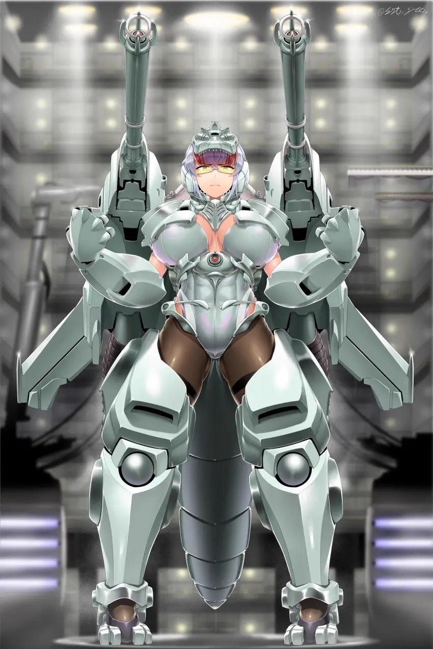 Image big_breasts,breasts,female,huge_breasts,tagme,2022,godzilla_(series),mecha,saizu_nitou_gunsou,mechagodzilla,super-mechagodzilla
