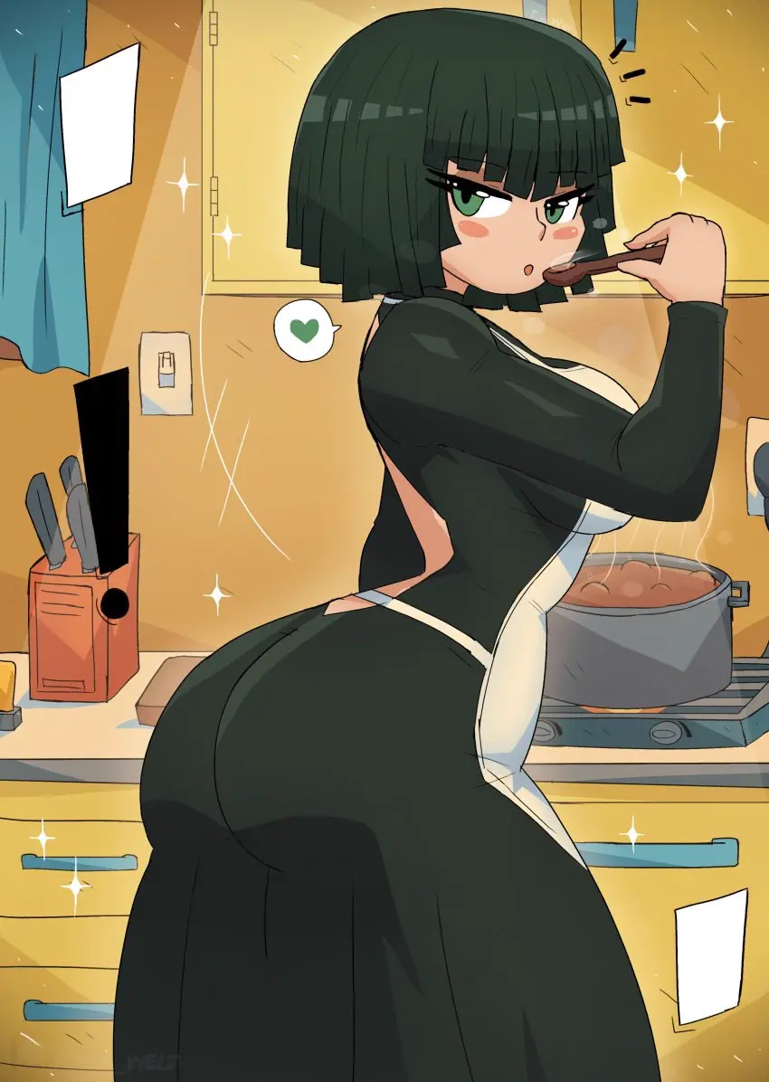 Image breasts,female,female_only,solo,ass,sideboob,tagme,one-punch_man,fubuki_(one-punch_man),tony_welt