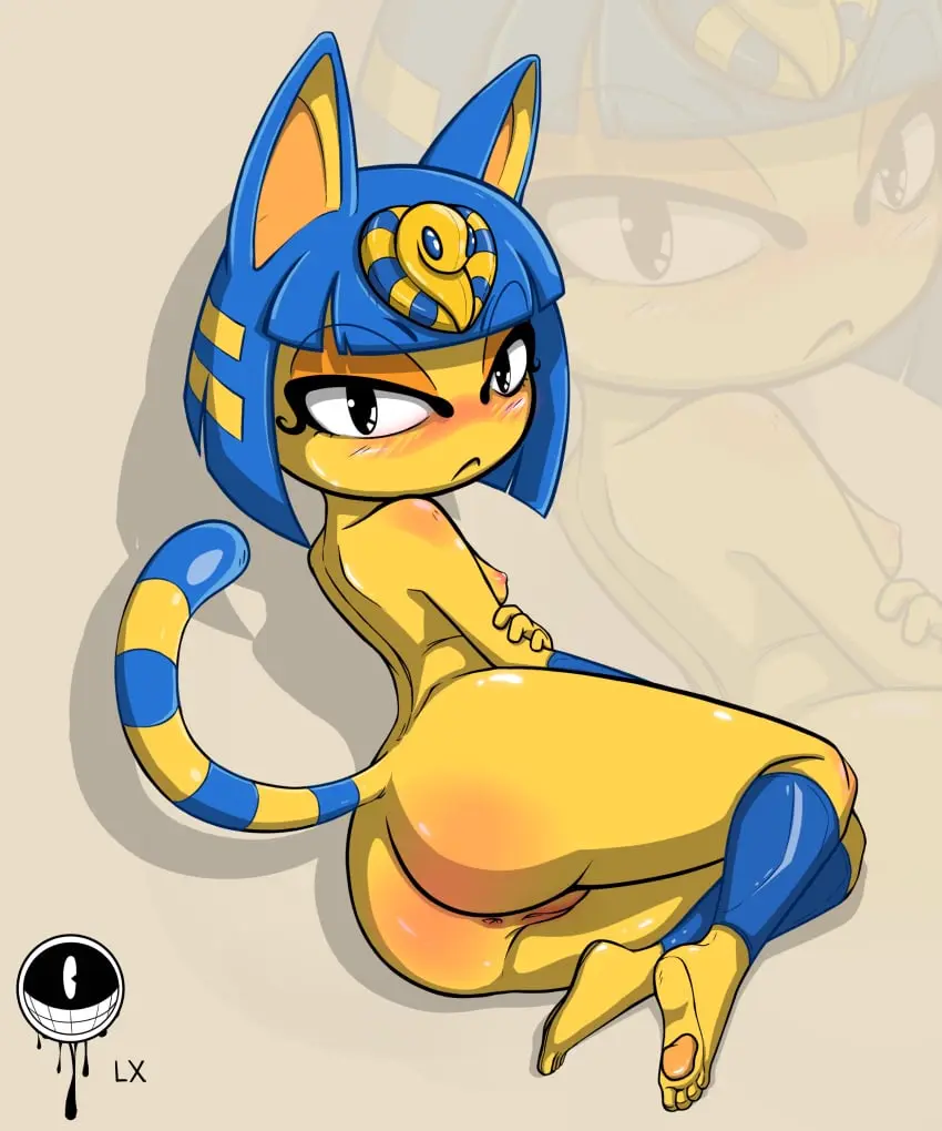 Image 1girls,clothed,clothing,female,female_only,nipples,simple_background,smile,solo,nude,pussy,tail,furry,ass,big_ass,female_focus,cat_ears,cat_girl,catgirl,clothed_female,clothes,solo_female,solo_focus,furry_female,nude_female,anus,cat_tail,nintendo,yellow_fur,black_eyes,animal_crossing,ankha,ankha_(animal_crossing),black_nose,cat_humanoid,back_view,furry_only,egyptian,furry_ears,furry_tail,animal_crossing_new_horizons,egyptian_female,eye_markings,egyptian_clothes,furry_ass,lx_art,animal_crossing_new_leaf,egyptian_cat