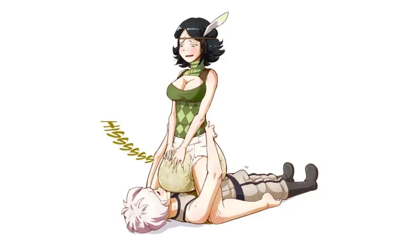 Image 1girls,blush,breasts,female,simple_background,white_background,white_hair,1boy,black_hair,male,barefoot,erection,feet,nintendo,female_on_top,fire_emblem,fire_emblem_awakening,male_on_bottom,laying_down,boots,peeing,facesitting,drinking_urine,hands_on_hips,diaper,diaper_fetish,peeing_self,peeing_on_another,urine,urine_on_face,source_request,urine_stream,peeing_in_mouth,urine_in_mouth,robin_(fire_emblem),sketchmandl,feather_in_hair,laying_on_floor,urine_pool,feather_hair_ornament,leaking_diaper,noire_(fire_emblem),robin_(fire_emblem)_(male),urine_on_ground,wet_diaper