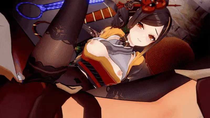 Image 1girls,female,long_hair,1boy,male,straight,sex,pleasure_face,vaginal_penetration,vaginal_sex,genshin_impact,3d,aether_(genshin_impact),male_pov,animated,holding,koikatsu,mihoyo,chiori_(genshin_impact),feathermaple