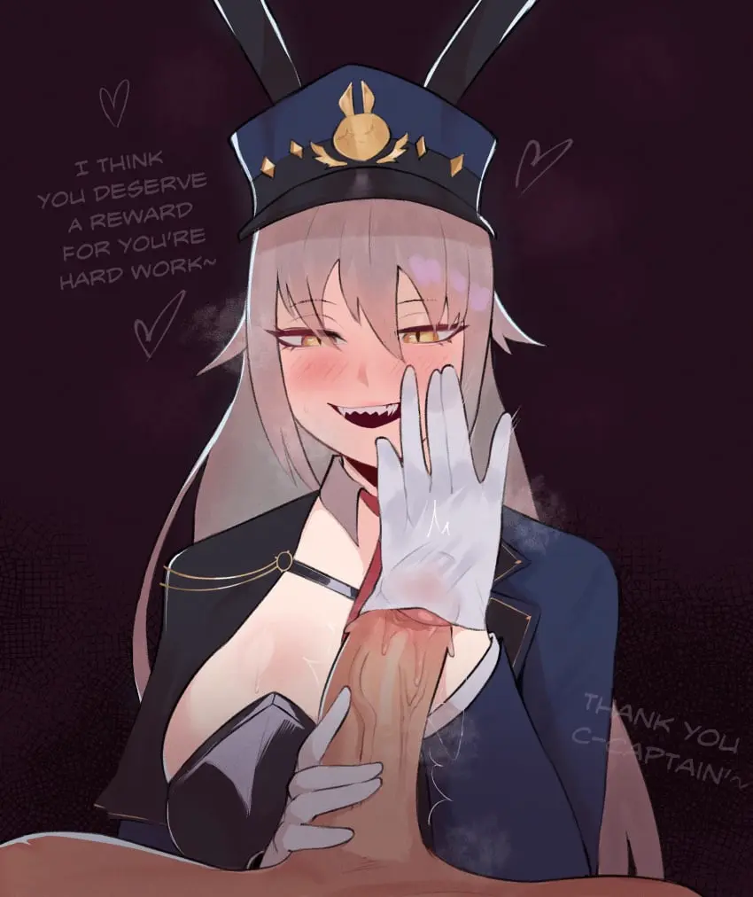 Image 1girls,clothed,clothing,female,light-skinned_female,light_skin,long_hair,open_mouth,white_hair,1boy,male,penis,yellow_eyes,hat,headwear,virtual_youtuber,light-skinned_male,text,unseen_male_face,english_text,clothed_female_nude_male,vshojo,zentreya,upper_teeth,breath_cloud,fi_zz_ill,glovejob