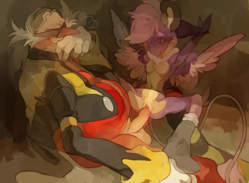 Image 2023,blush,clothed,clothing,hi_res,human,gloves,male,nude,penis,pussy,tail,sex,duo,erection,intersex,male/male,digital_media_(artwork),balls,eyewear,feathered_wings,feathers,wings,anthro,mythology,vaginal_penetration,socks,penetration,footwear,genitals,mammal,interspecies,male_penetrating,sega,sonic_(series),sonic_the_hedgehog_(series),andromorph,cuntboy,human_on_anthro,scar,avian,beak,bird,mythological_creature,handwear,fan_character,intersex/male,male_penetrated,male_penetrating_male,facial_hair,human_penetrating,mastectomy_scar,moustache,gryphon,mythological_avian,andromorph/male,cake_the_gryphon,eggman_nega,sony-shock