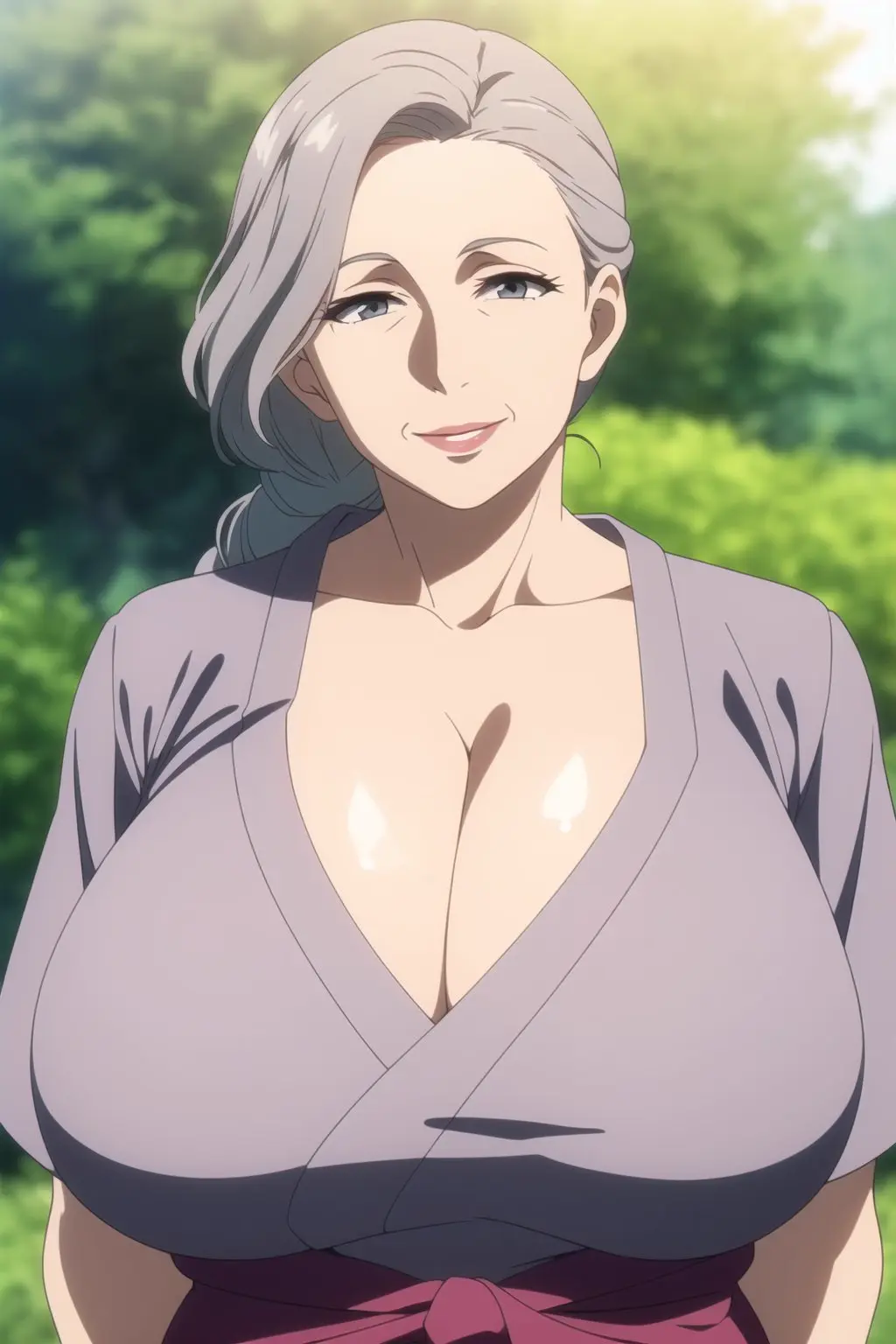 Image big_breasts,breasts,female,ai_generated,huge_breasts,gigantic_breasts,mature_female,older_female,gilf,grandmother,ultrahentaisai