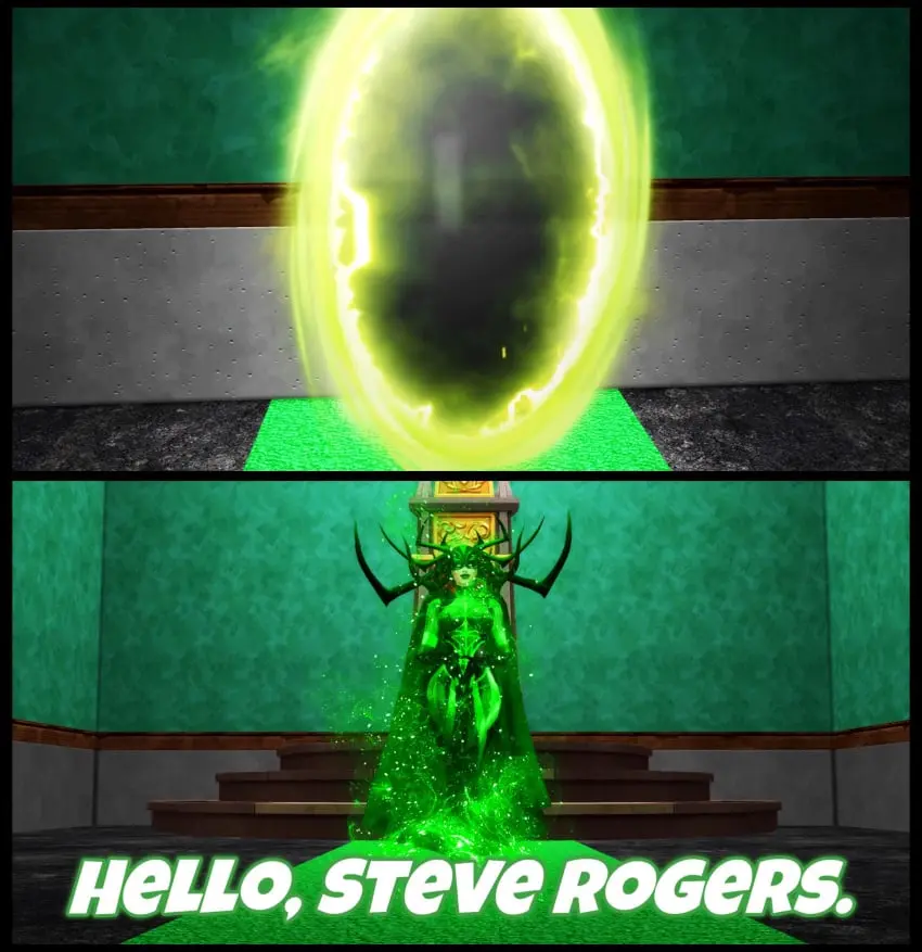 Image female,comic,marvel,marvel_comics,captain_america_(series),thor_(series),avengers,page_5,captain_america,pof3445,the_sims_4,sims4,hela,steve_rogers