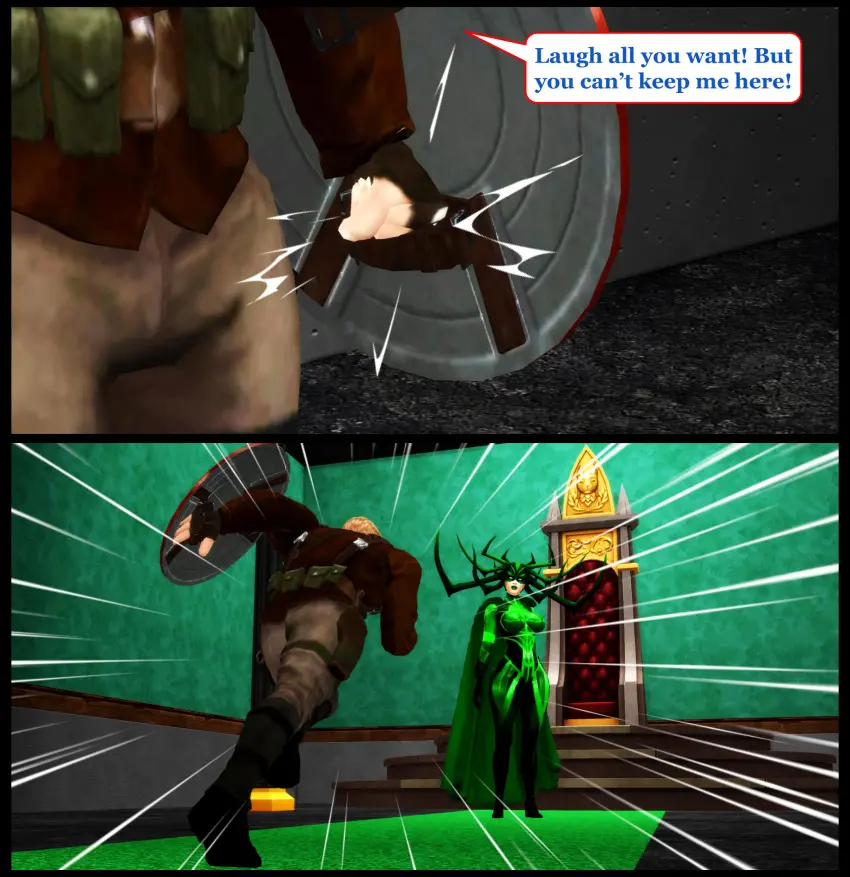 Image female,comic,marvel,marvel_comics,page_8,captain_america_(series),thor_(series),avengers,captain_america,pof3445,the_sims_4,sims4,hela,steve_rogers