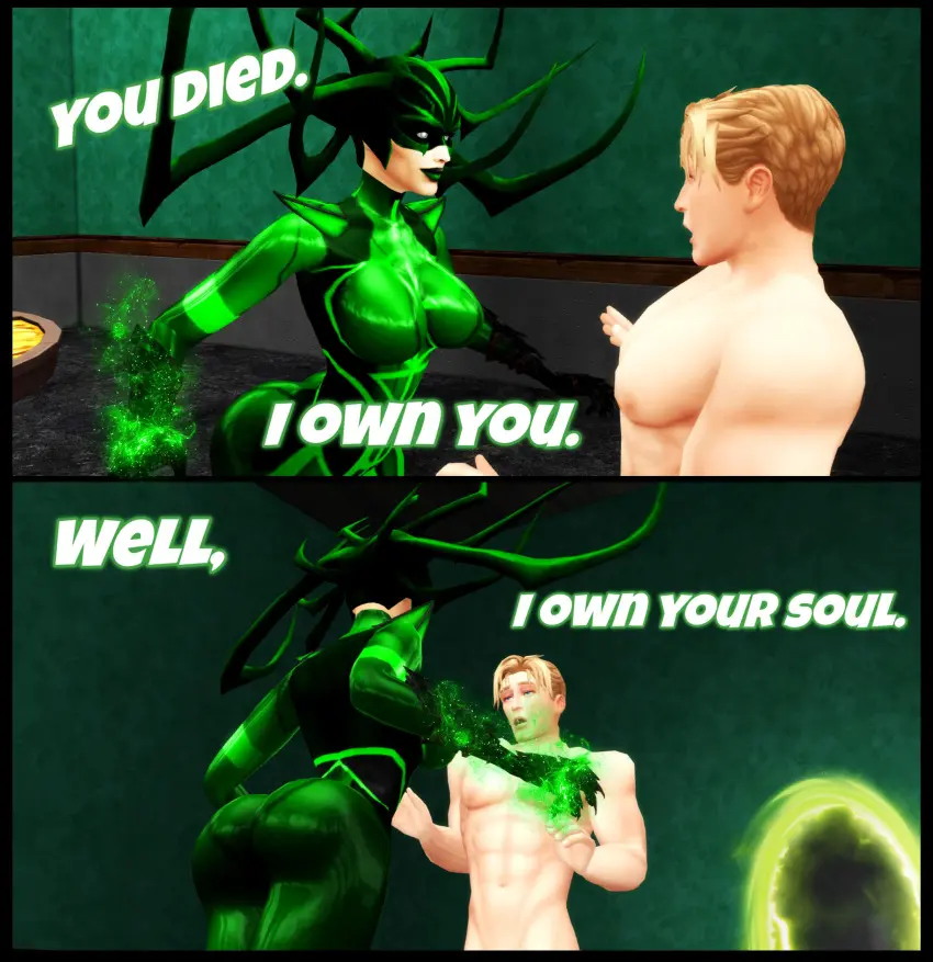 Image female,comic,marvel,marvel_comics,captain_america_(series),thor_(series),avengers,captain_america,pof3445,the_sims_4,sims4,hela,steve_rogers,page_13