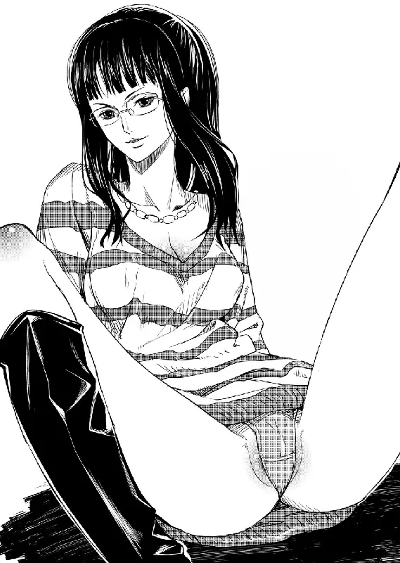 Image female,female_only,one_piece,nico_robin,pre-timeskip,konohana,one_piece_film_strong_world