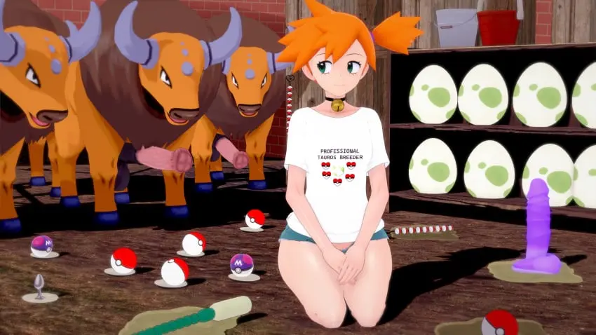 Image 1girls,female,human,male,penis,pokemon,pokemon_(species),3d,self_upload,multiple_boys,3d_(artwork),koikatsu,anime,feral,horsecock,3boys,kasumi_(pokemon),anime_style,breeding_slave,barn,egg,pokemon_egg,1080x1920,goldieecchi,koikatsu!,koikatu,tauros