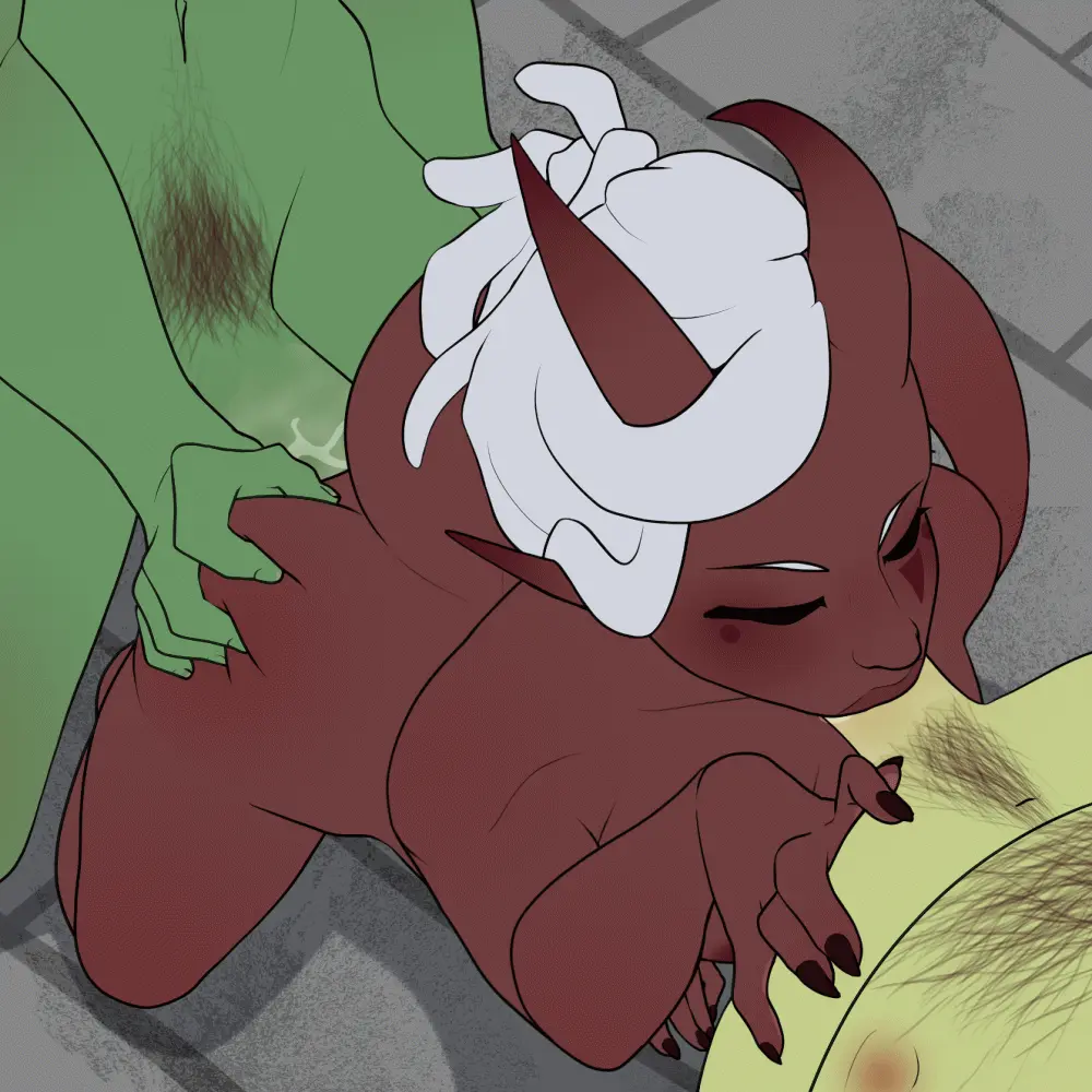 Image 1girls,breasts,female,white_hair,male,oral,penis,tail,threesome,sex,fellatio,humanoid,horns,2boys,ambiguous_penetration,male/female,green_skin,pubic_hair,penetration,mmf_threesome,animated,bodily_fluids,ass_grab,interspecies,oral_penetration,red_skin,spitroast,penile,group,trio,orc,orc_male,2d_animation,hairy,hairy_male,body_hair,dungeons_and_dragons,tiefling,humanoid_penetrated,animated_image,erroremma,motion_tweening,red-skinned_female,vixi_(erroremma)