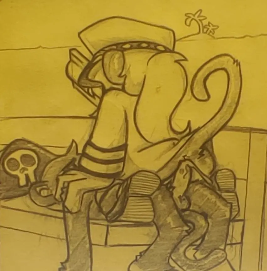 Image clothed,clothing,female,hi_res,long_hair,cum,cum_drip,male,tail,lying,on_back,ass,bubble_butt,sex,ponytail,water,anal,anal_sex,cowgirl_position,hair,male/female,anthro,penetration,genital_fluids,female_on_top,bodily_fluids,footwear,mammal,rear_view,bottomless,dominant,submissive_male,submissive,male_on_bottom,biped,cum_explosion,dripping,from_front_position,dominant_female,weapon,raised_tail,on_bench,shoes,ranged_weapon,gun,on_bottom,on_top,sea,pirate_hat,bench,island,monkey,bloons_tower_defense,haplorhine,ninja_kiwi,primate,admiral_brickell,sildre,navy_uniform,navy_hat,monkey_buccaneer_(bloons)