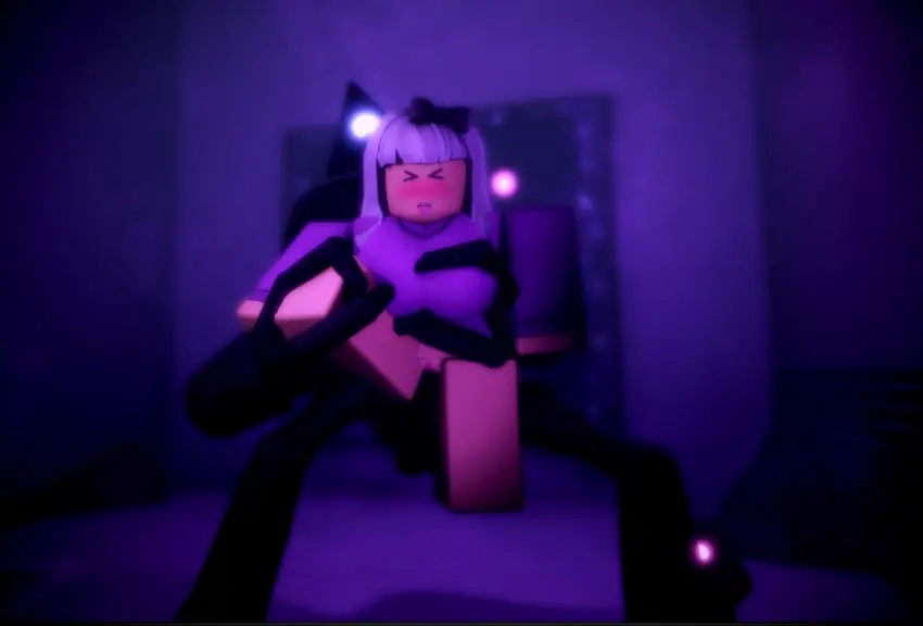 Image 1girls,clothing,female,grey_hair,1boy,male,monster,purple_eyes,artist_request,3d,roblox,robloxian,black,body,consensual,source_request,pale,1monster,purple,skin,pale-skinned,lovers,ayuwanaki,lilith_hermlin,roblox_myth,the_hermlins,myth