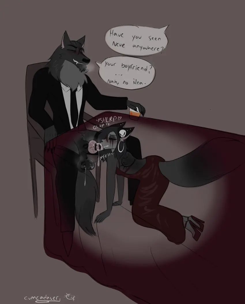 Image clothing,female,grey_hair,hi_res,male,oral,penis,furry,sex,duo,fellatio,yaoi,tattoo,teeth,balls,hair,male/female,anthro,piercing,text,lipstick_on_penis,dress,lips,absurd_res,gay,saliva,ambiguous_gender,public,high_heels,bodily_fluids,canid,canine,canis,footwear,genitals,mammal,wolf,claws,fangs,ear_piercing,eyeshadow,makeup,lipstick,english_text,feline,dripping,speech_bubble,wrinkles,breath,saliva_drip,cheating,penile,animal_genitalia,animal_penis,canine_genitalia,canine_penis,knot,sheath,tuft,goth,felid,pubes,beard,domestic_cat,felis,messy,facial_hair,kiss_mark,saggy_balls,infidelity,mature_male,musk,musk_clouds,musky_cock,ear_ring,ring_piercing,saliva_on_penis,alternative_fashion,suit,back_tattoo,ball_tuft,running_makeup,cumcadaver,ear_stud,neve_lunn,skull_accessory,thick_bottom_lip,running_mascara,kiss_mark_on_balls,musky_balls,implied_yaoi,lipstick_ring,grey_beard,grey_facial_hair,locran_gabhar,black_tie_(suit),old_fashioned_(drink),open_back_dress,risky_sex