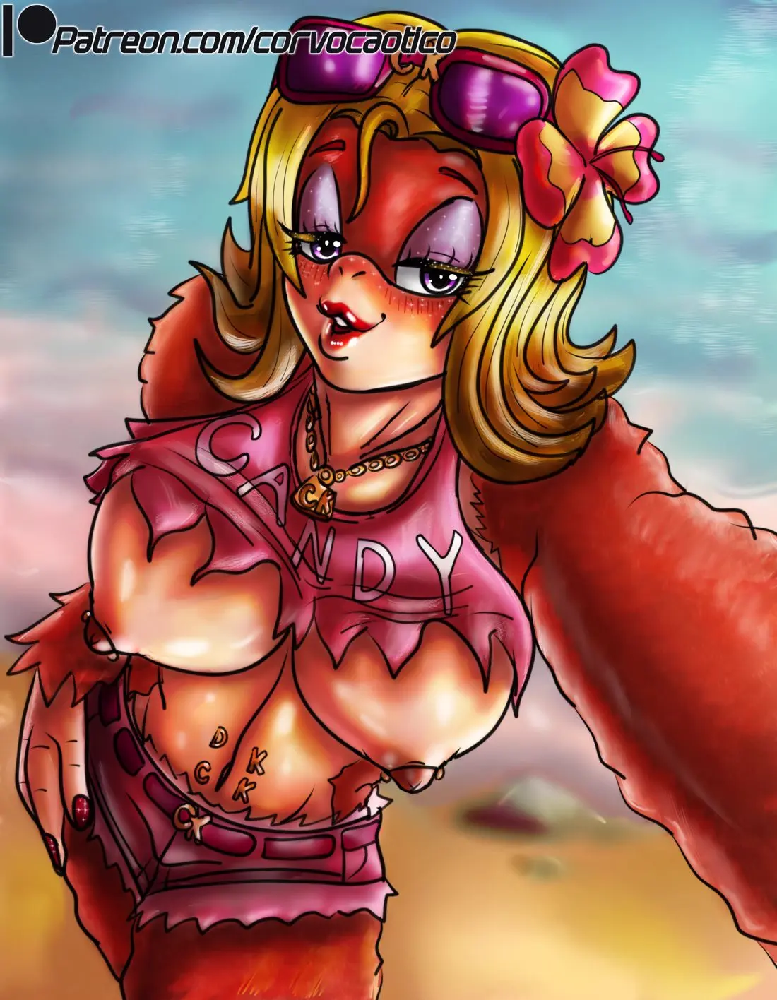 Image female,furry,furry_female,nintendo,donkey_kong_(series),corvo_caotico,candy_kong,donkey_kong_country