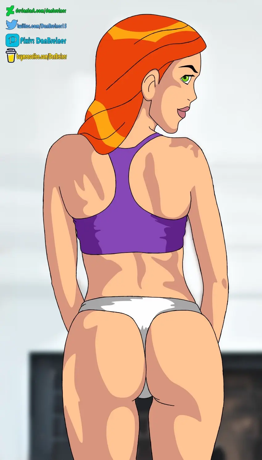 Image female,solo,solo_female,2d,fully_clothed,casual,ben_10,full_color,no_penetration,gwen_tennyson,no_sex,ben_10_alien_force,gwen_tennyson_(alien_force),danbreiner
