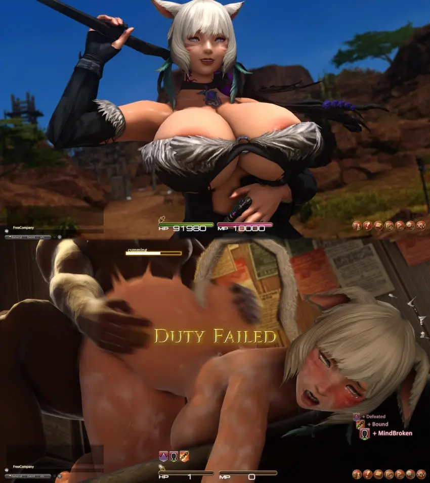 Image big_breasts,breasts,female,white_hair,cum,male,nude,dark-skinned_male,cat_ears,catgirl,from_behind,from_behind_position,tagme,naked,fucked_senseless,smug,2koma,grabbing,cum_on_body,domination,captured,defeated,interspecies,dominated,final_fantasy_xiv,rape,ass_up,moaning,covered_in_cum,before_and_after,maledom,defeat_sex,gameplay_mechanics,instant_loss_2koma,white_eyes,face_down_ass_up,captured_heroine,defeated_heroine,miqo'te,y'shtola,mindbreak,mind_broken,instant_loss,y'shtola_rhul,hud,gpose(ffxiv),debuff,fucked_into_submission,duty_failed,kawaii_awww,status_effect