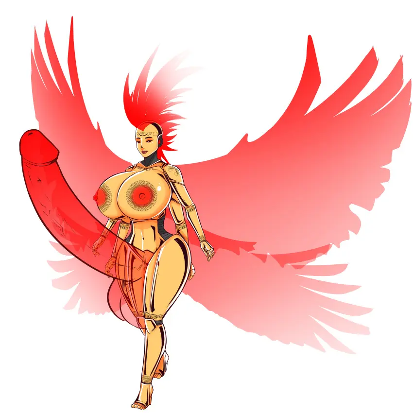 Image breasts,female,light_skin,nipples,red_eyes,nude,penis,red_hair,huge_ass,1futa,erection,futanari,humanoid,humanoid_penis,intersex,light-skinned_futa,areolae,gold_(metal),balls,huge_cock,angel_wings,huge_breasts,wings,gigantic_breasts,hyper_breasts,angel,red_penis,absurd_res,futa_only,red_lipstick,huge_balls,hyper_penis,gigantic_penis,hyper,robot,robot_girl,robot_humanoid,translucent_hair,second-party_source,robot_joints,mohawk,mohawk_(hairstyle),red_wings,robotic_arm,becsantus,translucent_penis,mechanonim,robotic_angel,translucent_wings,holographic_penis