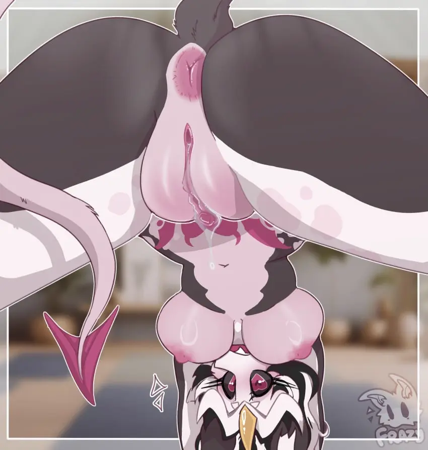 Image blush,female,hi_res,looking_at_viewer,nipples,solo,nude,pussy,tail,sex,doggy_style,digital_media_(artwork),eyelashes,shaded,tattoo,from_behind_position,hair,anthro,anus,clitoris,spread_legs,spreading,absurd_res,aroused,genital_fluids,bodily_fluids,genitals,low-angle_view,mammal,horn,glistening,glistening_body,glistening_genitalia,surprise,surprised_expression,erect_nipples,humanoid_genitalia,heart_symbol,equid,equine,vaginal_fluids,heart_eyes,translucent,translucent_hair,yoga,asinus,donkey,dripping_pussy,upside-down,body_blush,pussy_blush,yoga_mat,eyelashes_through_hair,frazy,looking_surprised,downward_dog,looking_aroused