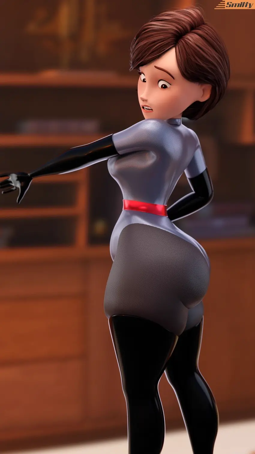 Image breasts,female,elbow_gloves,gloves,thighhighs,big_ass,big_butt,thick_thighs,thighs,wide_hips,small_waist,thigh_highs,boots,elastigirl,helen_parr,the_incredibles,skin_tight,black_boots,thigh_boots,smitty34