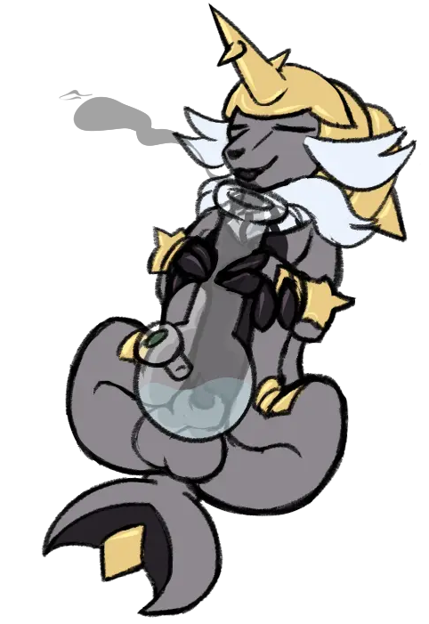 Image solo,male,pokemon,pokemon_(species),nintendo,bong,generation_5_pokemon,feral,smoking,drugs,marijuana,samurott,sleepyanemone,spade_(iamspade)