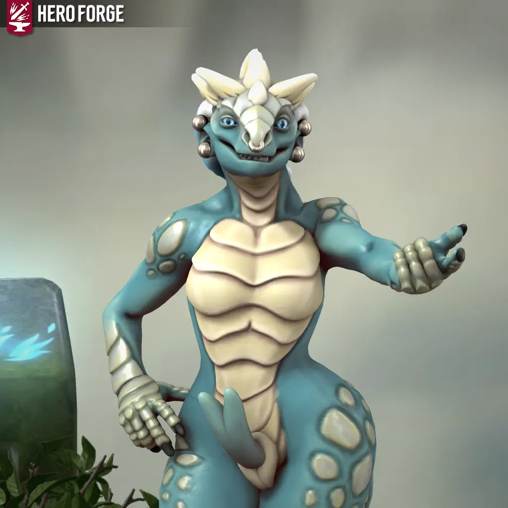 Image solo,1boy,male,femboy,gay,girly,reptile,scalie,solo_male,reptile_humanoid,scalie_humanoid,lizard,girly_boy,reptilian,hero_forge,lizardman,lizard_penis,lizard_tail,scalie_only,scalie_male,reptilian_penis