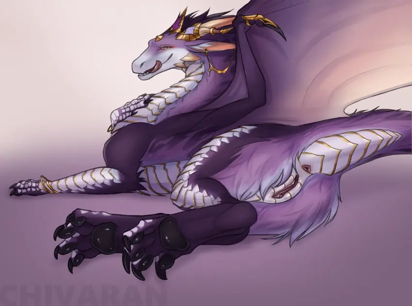 Image female,hi_res,solo,pussy,ass,purple_fur,anus,mythology,fur,genitals,claws,horn,white_body,scales,scalie,white_scales,purple_body,mythological_creature,dragon,mythological_scalie,feral,furred_dragon,furred_scalie,pawpads,black_claws,purple_anus,female_dragon,black_pawpads,purple_pussy,chivaran