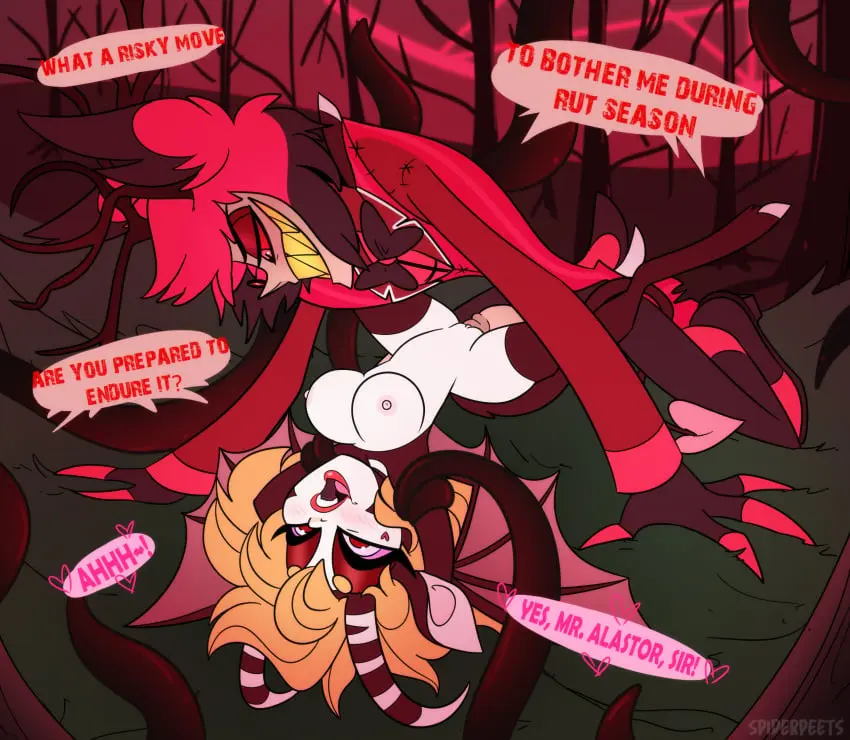 Image female,male,straight,male/female,tagme,alastor_(hazbin_hotel),hazbin_hotel,lady_g_valentine